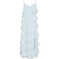 Vila Viluna Bandje Maxi Jurk 40 EU dames