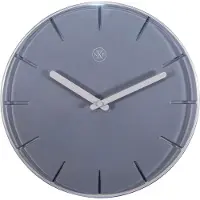 Nextime nXt Sweet – Wandklok – 20 cm – Plastic – Grijs – Stil