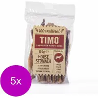 Timo Paardenmaag - Hondensnacks - 5 x Paardenvlees 150 g