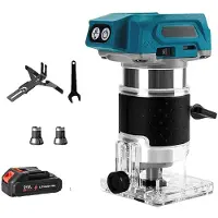 OEM Freesmachine, borstelloze motor, instelbare snelheidsstanden, inclusief 1 batterij