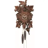 Engstler - 632 - Koekoeksklok - 1-daags kettinguurwerk - Notenhout - 35 cm