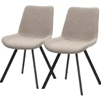 STILVORA Eetkamerstoel - 360 Graden Draaibaar - Set Van 2 - Ergonomisch Comfort - Voor Eethoek En Woonkamer - Khaki
