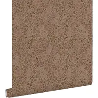 ESTAhome behang bloemetjes donker terracotta roze - 53 cm x 10.05 m - 131231