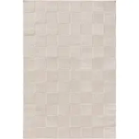 Interiyou vloerkleed Cannes, crème kleur, model F1, afmetingen 120x170 cm