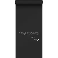 ESTAhome krijtbord behang zwart - 53 cm x 5,6 m - 155004
