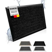 Bomoe AluGant DL – Aluminium Deurmat 50x80 cm Antraciet – Vloermat Antislip Buiten & Binnen – Roestvrij Weerbestendig
