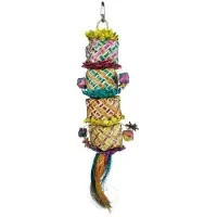 Back Zoo Nature flower tower Ca. 45x7x7 cm