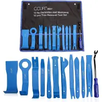 CCLIFE - 12 Delig - Autodemontage - Gereedschapsset - PP PA+ - Vormwiggen - Binnenbekleding Deurbekleding -Handgereedschap - Trimgereedschap