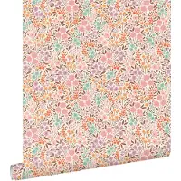 ESTAhome behang bloemetjes roze en blauw - 0.53 x 10.05 m - 131579