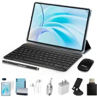 Teclast P50TCase 11" Android 16 Tabletkit,90Hz IPS,T7250,16GB (3GB+13GB virtueel) RAM,128GB ROM,8000mAh,5GHz WiFi,GPS,Widevine L1,13MP camera,3,5mm jack,voor studie en streamen