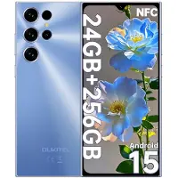 Oukitel C61 Pro (8+256) Blauw smartphone, 6,88 inch HD+ 90 Hz-scherm, 5150 mAh, 13 MP + 5 MP, Dual SIM, 4G