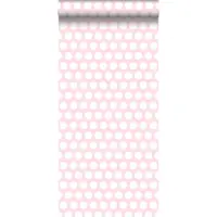 ESTAhome behang stippen licht roze - 53 cm x 10.05 m - 138721