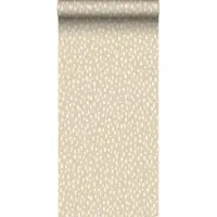 ESTAhome behang stippen beige - 53 cm x 10.05 m - 139554