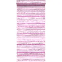 Midbec tapeter behang kanten linten fuchsia roze - 53 cm x 10.05 m - 138840