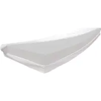 Dibapur 20 cm hoog, geschikt voor een matras (70x210 cm). Pro Dolce H2, 7-zone, orthopedisch koudschuimmatras, stevigheid graad 2 (medium), met Aloe Vera, gladde, wasbare hoes (60 °C)