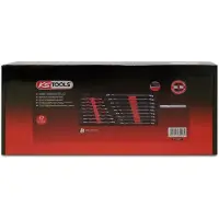 Ks Tools Module - - 713.2017 - Ultieme ringsteeksleutelmodule - Module voor werkplaatswagen - 17 sleutels van 6 tot 22 mm - Maat 1/3