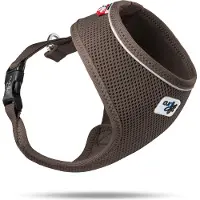 Curli Basic voerbak, Air-Mesh, bruin, maat XS