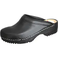 Saliha Casual schoenen PU-klompen (met open hiel) zwart