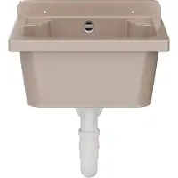 QLS Afvoerbak, wasbak, spoelbak, wastafel, kuip, ruimte, tuin, wasruimte, werkplaats, 10865