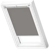 Velux Origineel Verduisterend Rolgordijn (DKL) Wit Kozijn, M08, 308, 2, Grey
