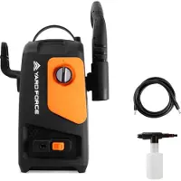 YARD FORCE EW U11B - Hogedrukreiniger - 1600W - 120bar - 400 l/h met Aluminiumpomp, 5m Kabel, voor Huis en Tuin
