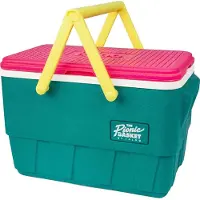 Igloo - passieve Retro picknickmand koelbox - 23 liter - groen