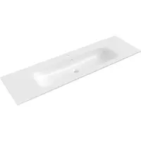 Mexen Vela inbouw wastafel 161 x 46,5 cm, wit glans - 25231600