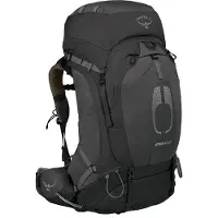 Osprey - Trekkingrugzakken - Atmos Ag 65 Black voor Heren - Maat L/XL - Zwart