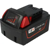 123accu Milwaukee M18 B4 / 4932430063 accu (18 V, 4.0 Ah, huismerk)