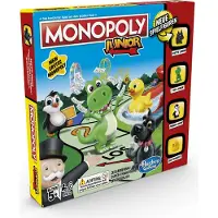 Hasbro Gaming Monopoly Junior, Bordspel, Economische simulatie, Vanaf 5 jaar, Familie spel