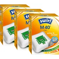 Swirl 3x Stofzuigerzakken M40 - Mp Plus 4 Stuks