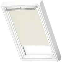 Velux Origineel Verduisterend Rolgordijn (DKL) Wit Kozijn, PK06, Beige