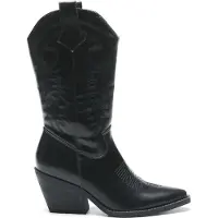 Smile Favorites Cowboylaarzen zwart