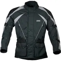 IXS GMS Twister motortextiljas, zwart/grijs, maat S