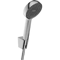 Hansgrohe Activera S - Doucheset - EcoSmart waterbesparend - Select-knop bediening - 95mm - 2 straalfuncties - met doucheslang 125 cm - Chroom