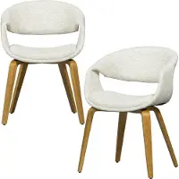 Woood eetkamerstoel (set van 2) Yossi