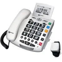 Geemarc Telecom Geemarc PACK SERENITIES Noodtelefoon met valdetectiesensor - Duitse versie