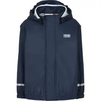 LEGO Regenkleding m. Bretellen - PU - LWJivan - Dark Navy - - 2 jaar (92) - Regenkleding
