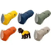 Hunter regenjas voor honden, model Milford, maat: 80 cm, kleur: blauw