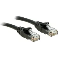 Lindy 48084 Cat6 U/UTP-kabel, zwart, 20 meter