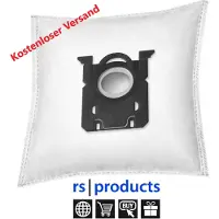 Rs-products 10x stofzuigzakken voor PHILIPS Performer Compact serie: FC8370/09, FC8371/09, FC8372/09, FC8373/09, FC8374/09, FC8375/09, FC8377/09, FC8379/09
