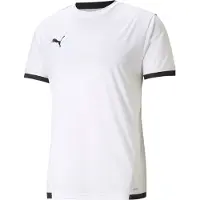Puma Voetbalshirt teamLIGA - Wit/Zwart Kids