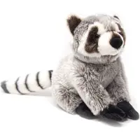 Nature Planet pluche wasbeer knuffel - 22 cm - wasberen knuffels - Knuffeldier