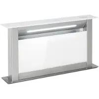 Klarstein Afzuigkap Athena 90 - Schuine - 90 cm - Recirculatie - 604 M³/H - Roestvrij staal - 576 m³/u - Inbouw - Touch Vetfilter - RVS - glas LED - Dampkap Wasemkap Kookplaatafzuiging