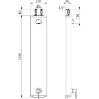 Delabie DU-Elem. SECURITHERM. Thermische sequentiële, flexibele slangen, BEL