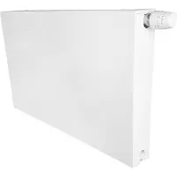 Belrad Radiator, middenaansluiting, compact model & radiator met ventiel & beugel & ventiel, nieuw, type 22 (hoogte x breedte) 400x800
