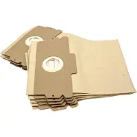 VHBW 10 stuks stofzakken, compatibel met AEG Electrolux Vampyr 6008, 6004, 6005, 6006, 6007, 6003, 601, 6009 stofzuigers – 12/15 27 cm x 23 cm zandkleurig