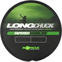 Korda LongChuck Tapered Mainline Green 300m 12-30lb/0.30-0.47mm