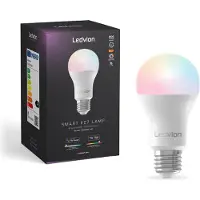 LEDVION - SMART RGB+CCT E27 LED Lamp - 8W - 806L - Dimbaar - Alexa & Google Home