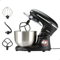 Bourgini Kitchen Chef Plus - XL Keukenmachine - 6.2L mengkom - Keukenrobot - 3 Accessoires - Keukenmixer - 1.2kg pizza/brooddeeg kneden